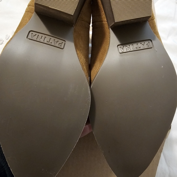 New in Box Patina x Portland Leather Goods "Dakota" Western ankle boot - Picture 8 of 9